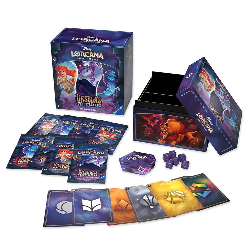 Disney Lorcana Trading Card Game By Ravensburger – Ursula's Return – Illumineer's Trove 3 Disney Lorcana Trading Card Game By Ravensburger – Ursula's Return – Illumineer's Trove