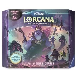 Disney Lorcana Trading Card Game By Ravensburger – Ursula's Return – Illumineer's Quest – Deep Trouble -Disney 1611057960154 1