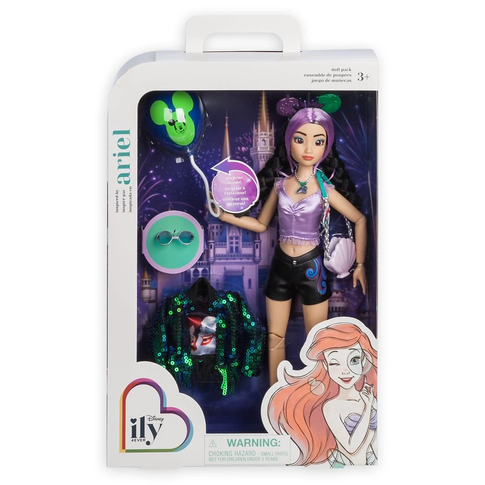 Inspired By Ariel – The Little Mermaid Disney Ily 4EVER Doll – 11'' 11 Inspired By Ariel – The Little Mermaid Disney Ily 4EVER Doll – 11'' - Image 9