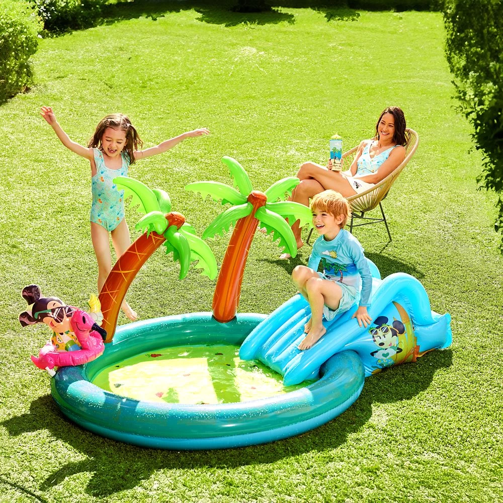 Disney Mickey And Minnie Mouse Inflatable Splash Pad 4 Disney Mickey And Minnie Mouse Inflatable Splash Pad - Image 2