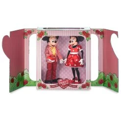 Disney Mickey Mouse And Minnie Mouse Valentine's Day Limited Edition Doll Set – 12'' -Disney 1614040900058 8