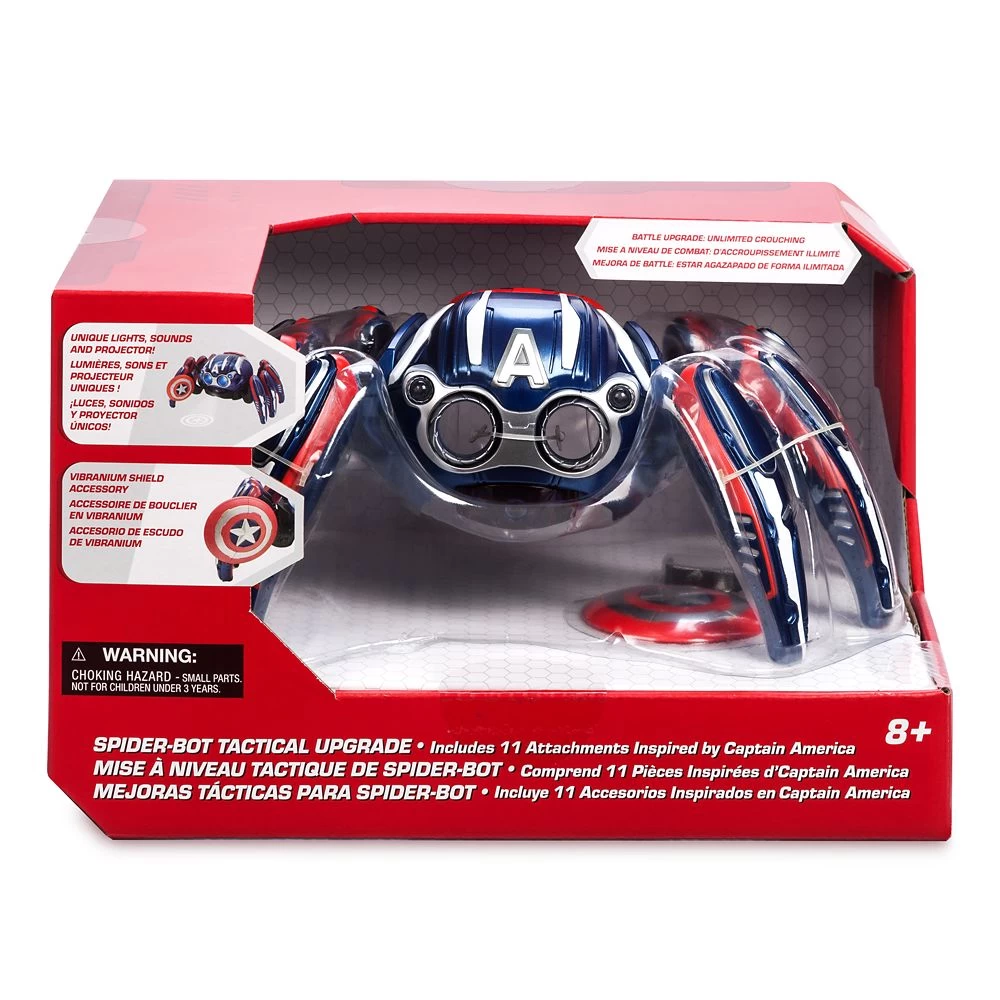 Disney Captain America Spider-Bot Tactical Upgrade 6 Disney Captain America Spider-Bot Tactical Upgrade - Image 4