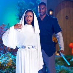 Disney Princess Leia Dress For Adults – Star Wars -Disney 5500107010087 1