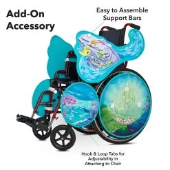 Disney The Little Mermaid Adaptive Wheelchair Wrap -Disney 5502056199277 2