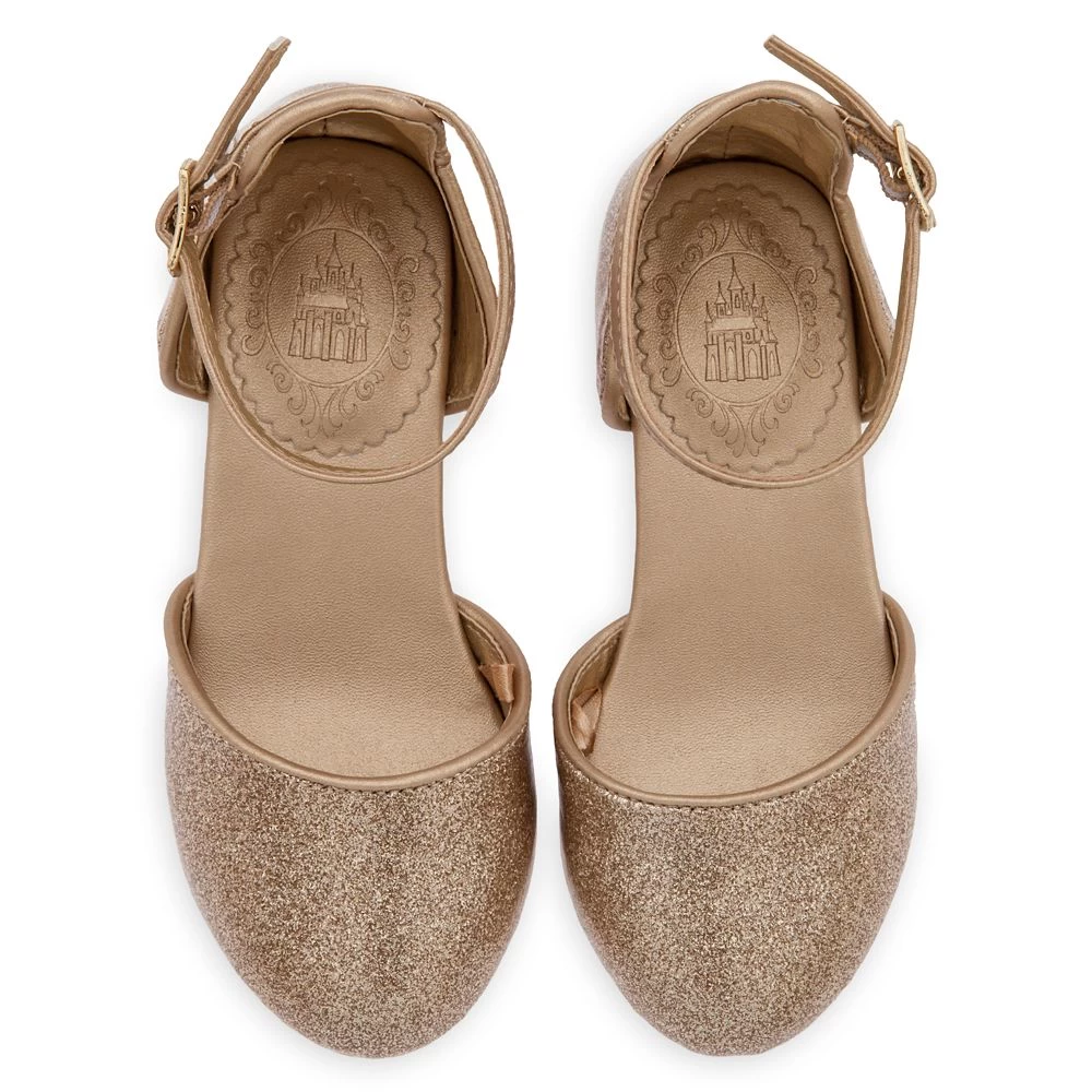 Disney Princess Shoes For Girls – Gold 3 Disney Princess Shoes For Girls – Gold
