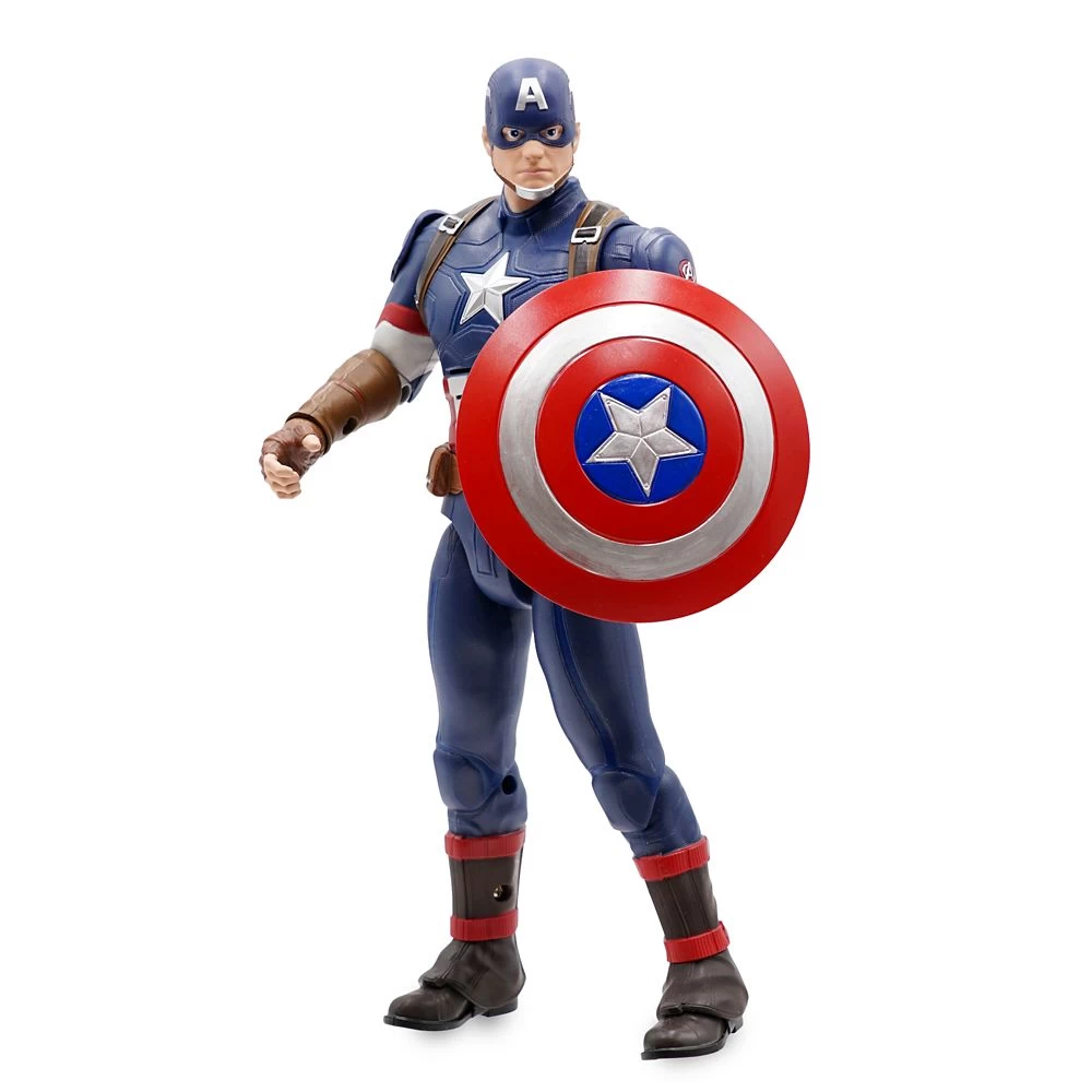 Disney Captain America Talking Action Figure 3 Disney Captain America Talking Action Figure