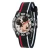 Disney Mickey Mouse Striped Time Teacher Watch – Kids -Disney 6730055370287