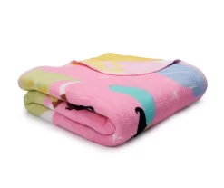 Disney Pink Princess Nogginz Pillow & Fleece Blanket Set -Disney 810574102 2