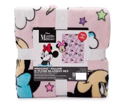 Disney Pink Minnie Mouse Unicorn Nogginz Pillow & Fleece Blanket Set -Disney 810574103 11