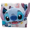 Disney Lilo & Stitch Blue Stitch Palm Nogginz Pillow & Plush Blanket Set -Disney 810579563