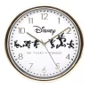 Disney 100 White & Gold Marching Figures Wall Clock -Disney 810611340 A0