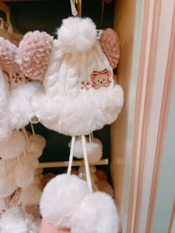 SHDL - ShellieMay Beanie With Ears & Pom Pom For Adults